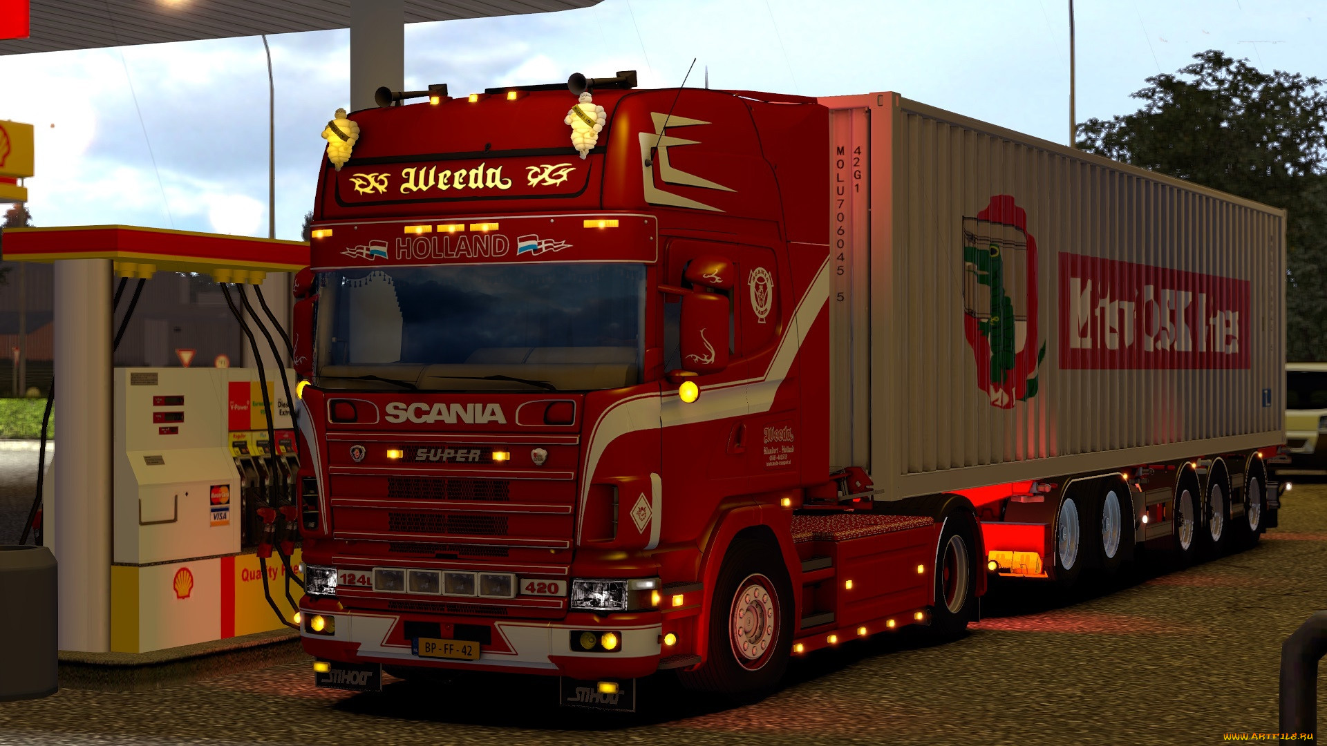 scania l124 420 weeda, , 3, , , , 